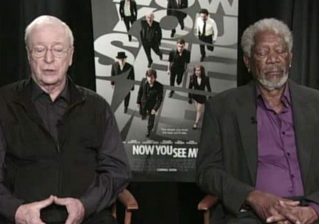 Morgan Freeman Falls Asleep in TV Interview