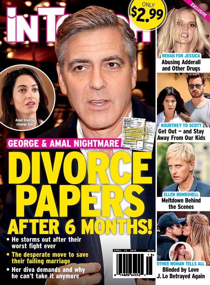 and Amal Clooney Divorce Rumors The Hollywood Gossip