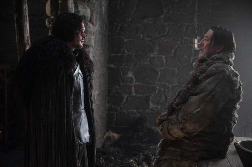Jon Snow and Mance Rayder