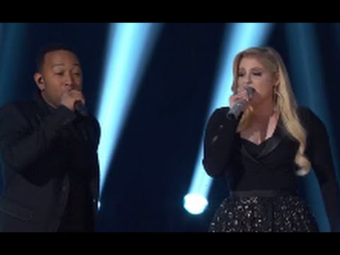 Meghan Trainor and John Legend -