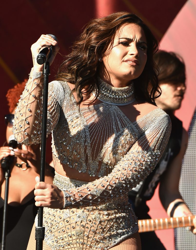 Demi Lovato in Central Park