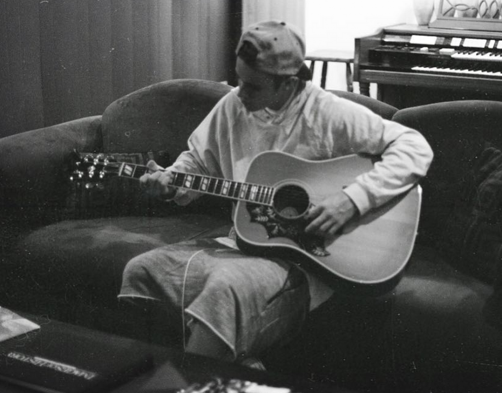 Justin Bieber on a Couch The Hollywood Gossip