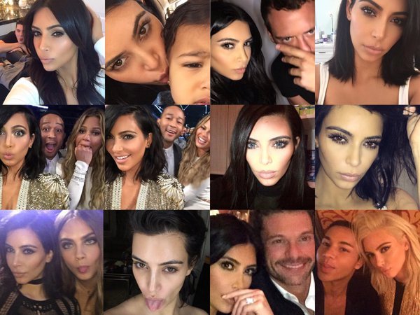 Kim Kardashian and Friends