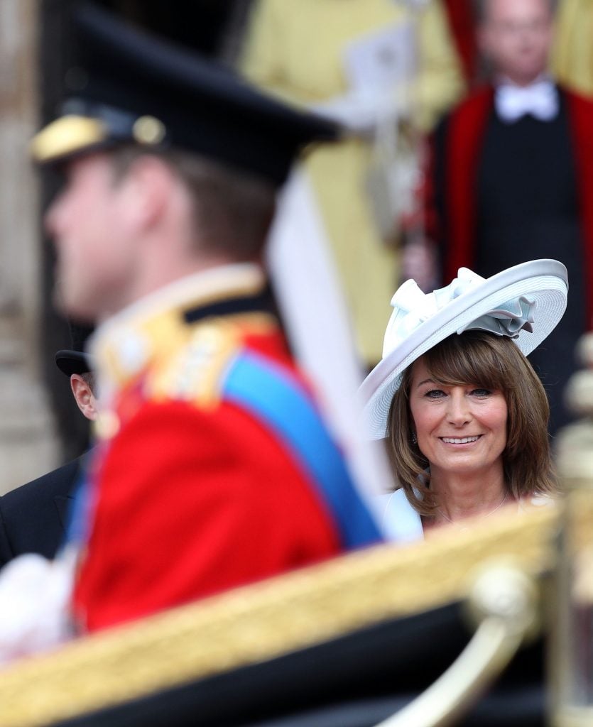 Carole Middleton Looks At Prince William In The 1902 State Landau