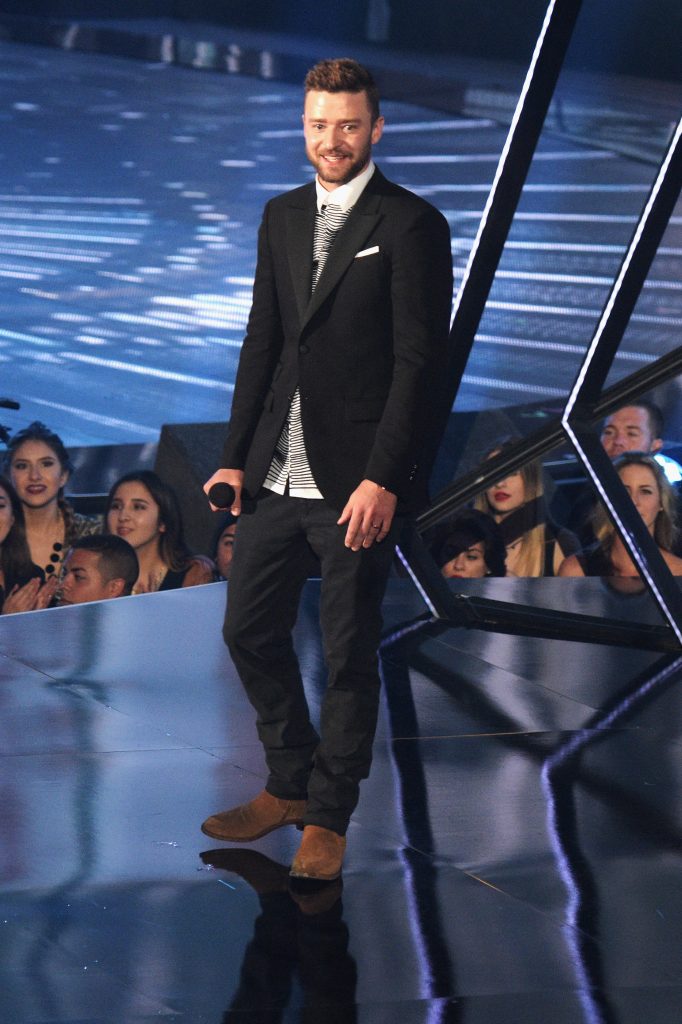 Justin Timberlake Onstage at the 2016 iHeartRadio Music Awards
