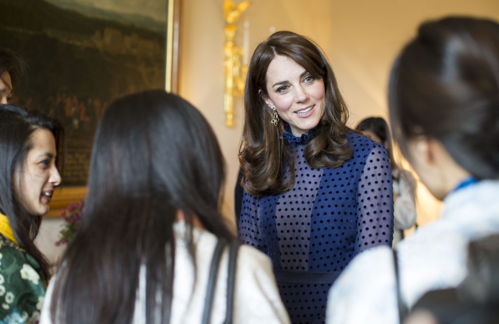 The Duchess of Cambridge: Pre-India & Bhutan Tour Reception