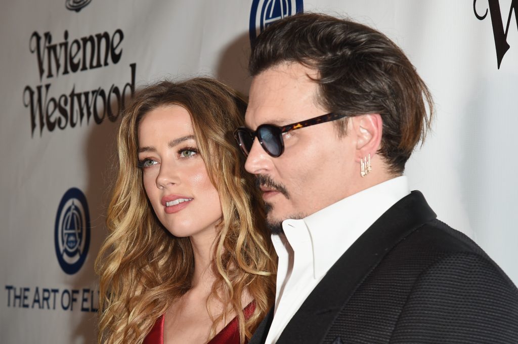 Amber Heard and Johnny Depp Pic