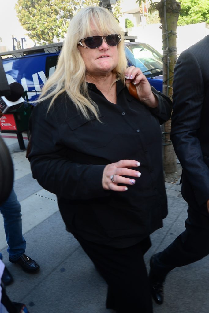 Debbie Rowe Attends Michael Jackson Trial Against AEG Live