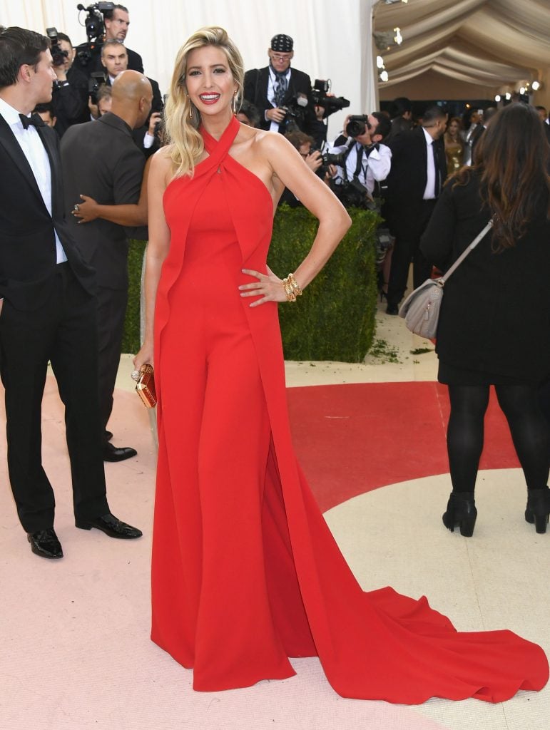 Ivanka Trump: 2016 Costume Institute Gala