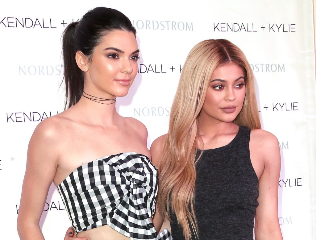 Kendall Jenner with Kylie Jenner