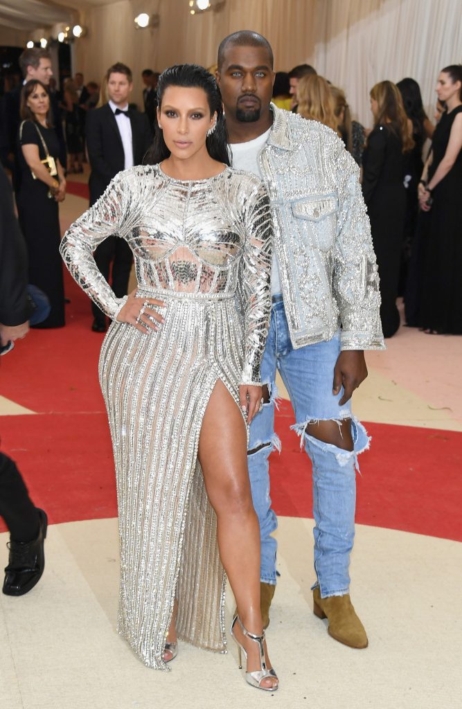 Kim Kardashian and Kanye West: 2016 Costume Institute Gala