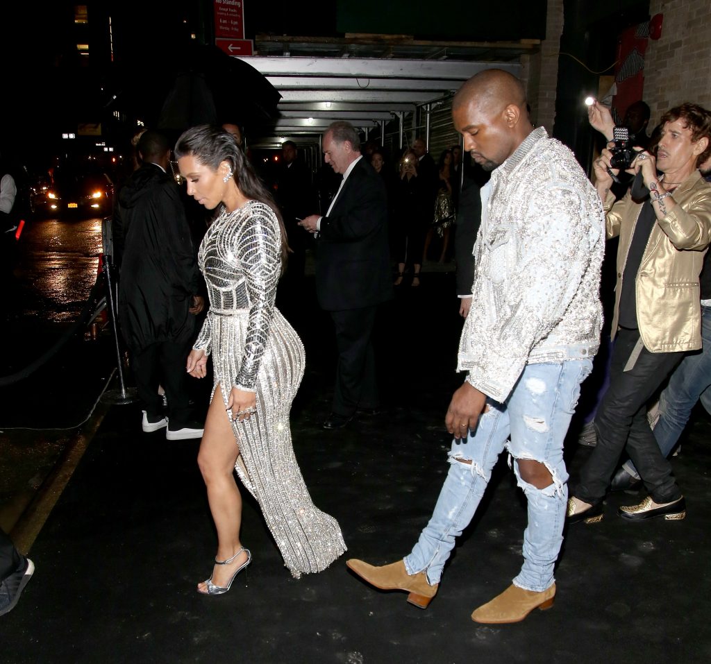 Kim Kardashian and Kanye West Leave Balmain's Met Ball After Party