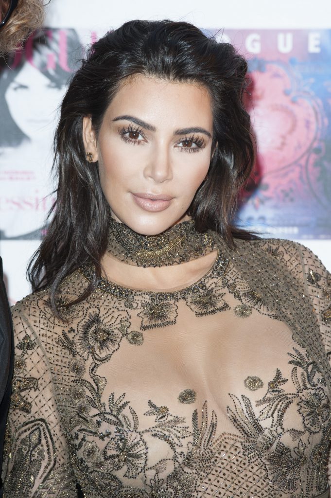 Kim Kardashian at Vogue Event