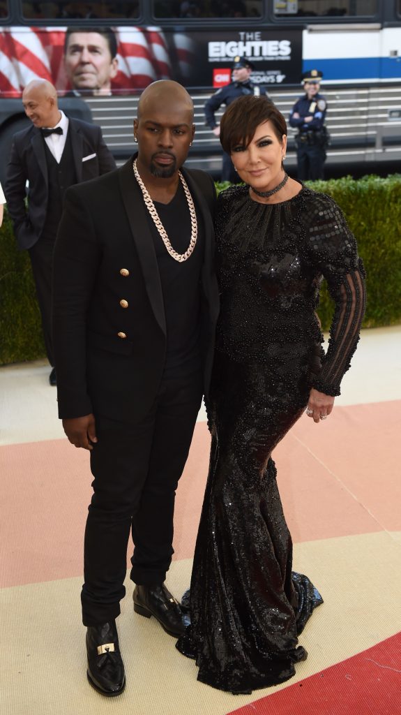 Kris Jenner and Corey Gamble at the MET Gala