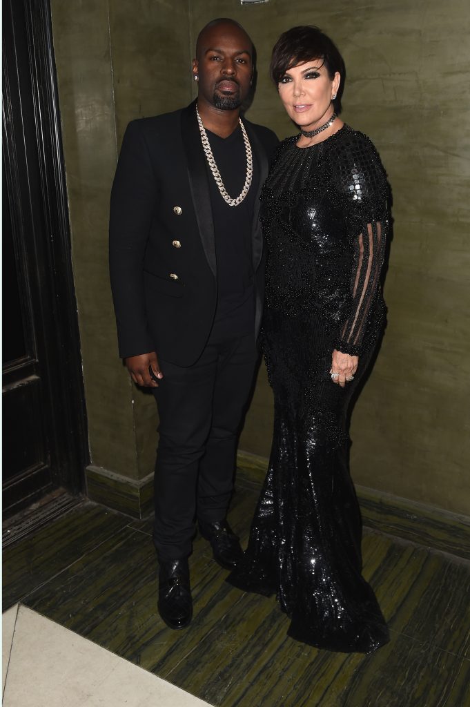 Kris Jenner and Corey Gamble: Balmain Met Gala After Party