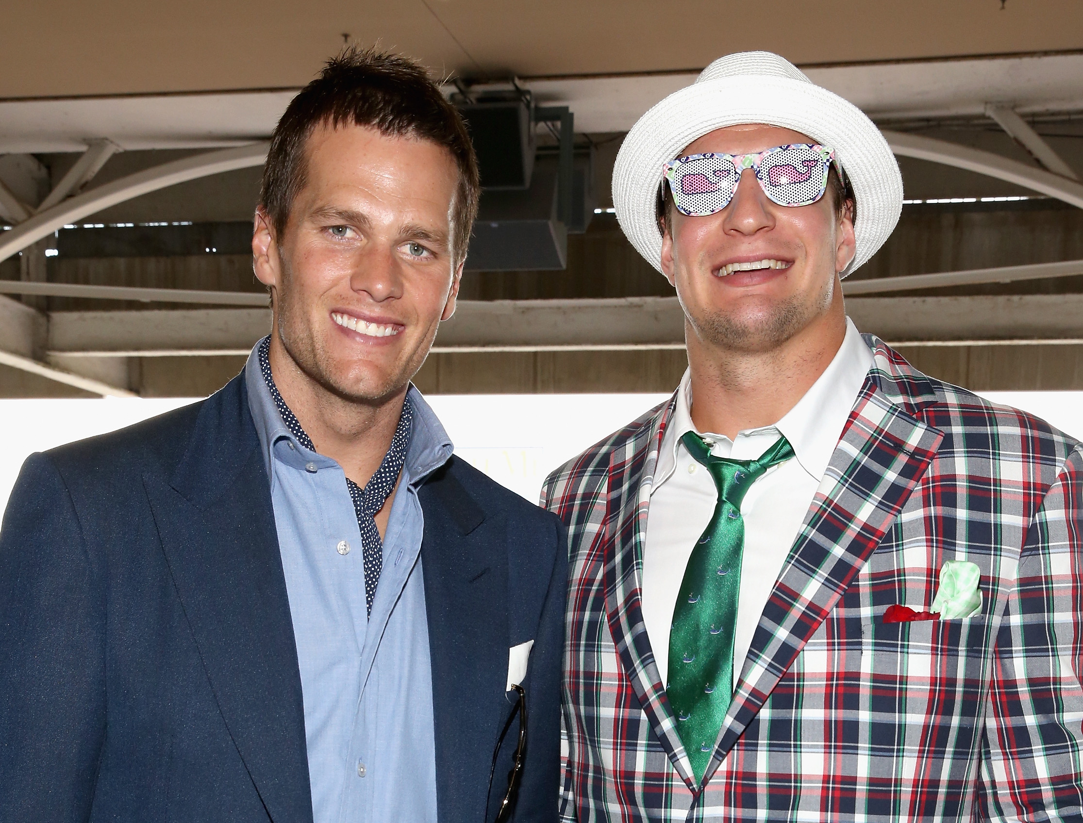 Rob Gronkowski at the Derby