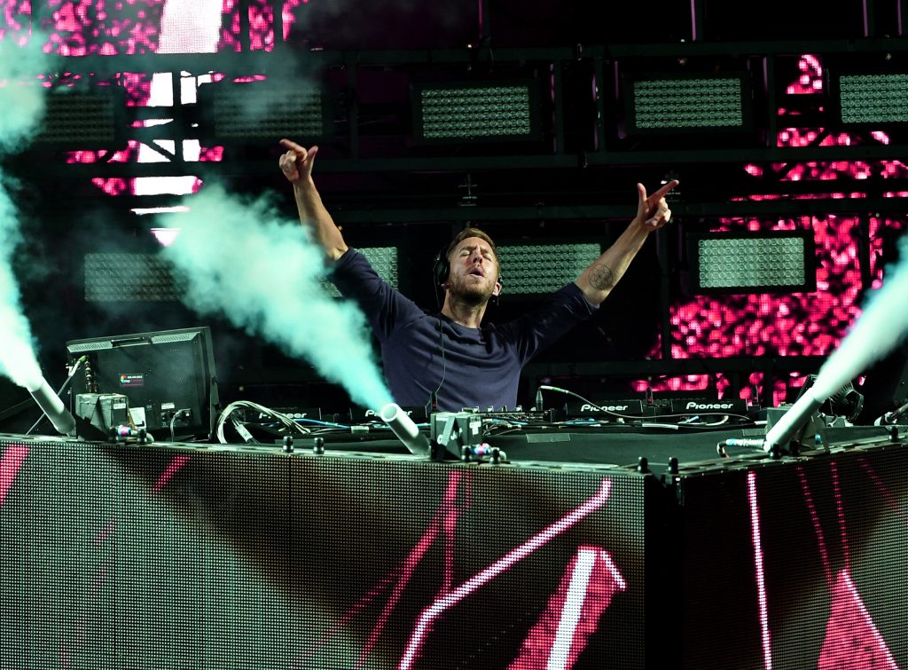 Calvin Harris at Coachella