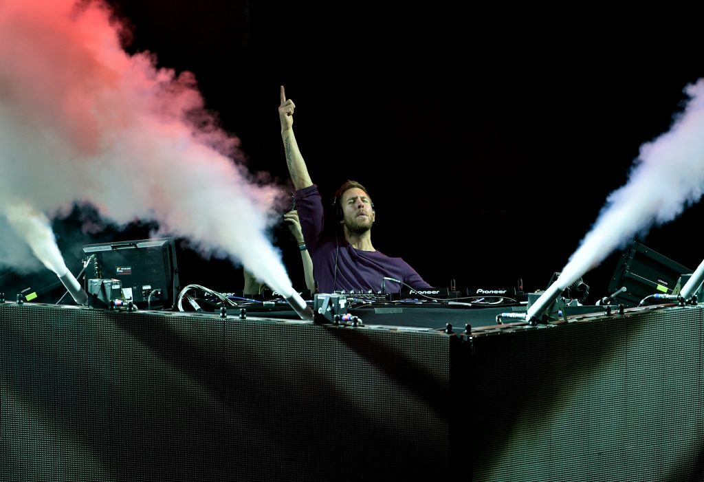 Calvin Harris on Stage