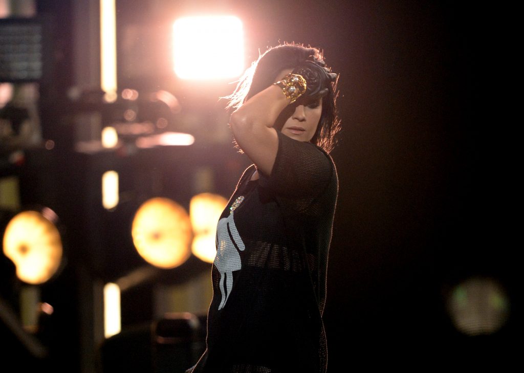 Demi Lovato Concert Picture