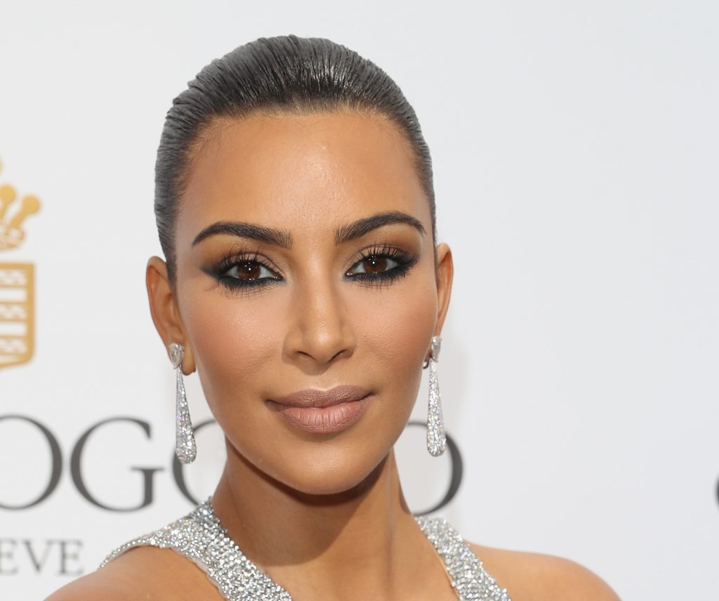 Kim Kardashian Looks Pretty