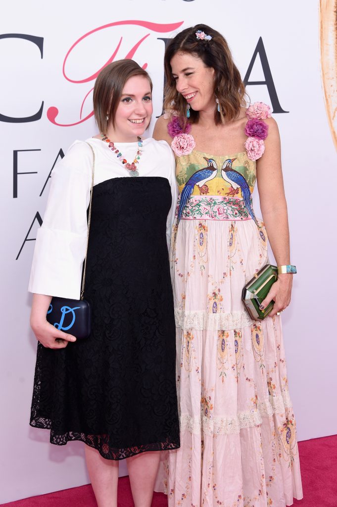Lena Dunham at the CFDA Awards