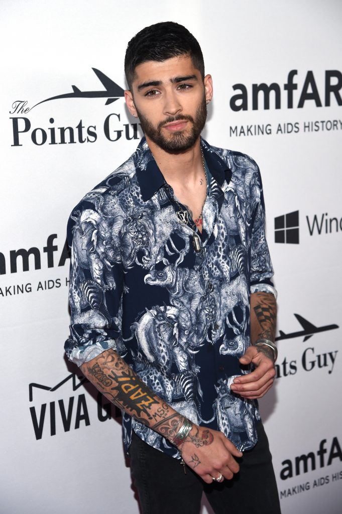 Zayn Malik at amfAR Gala
