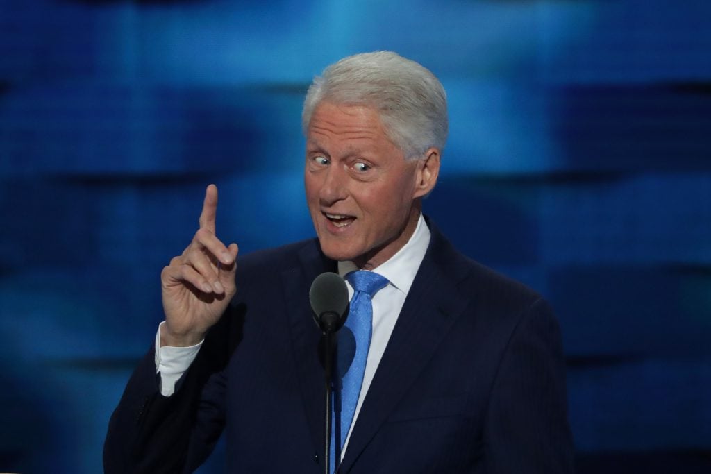 Bill Clinton DNC Photo
