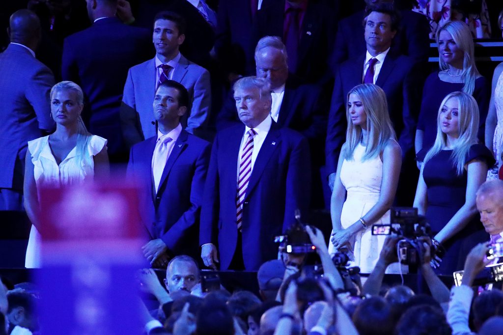 Donald Trump at the RNC