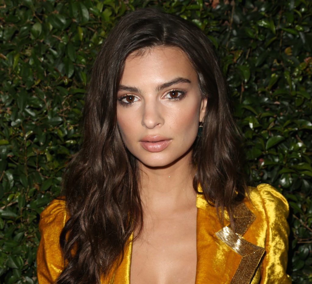 Emily Ratajkowski in Gold