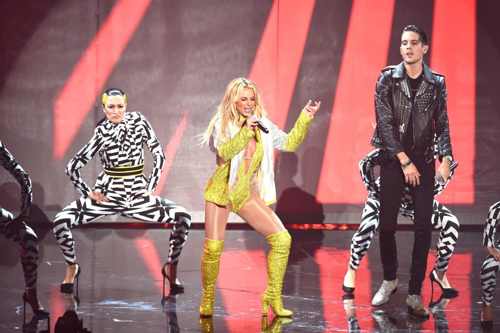 Britney Spears on VMAs Stage