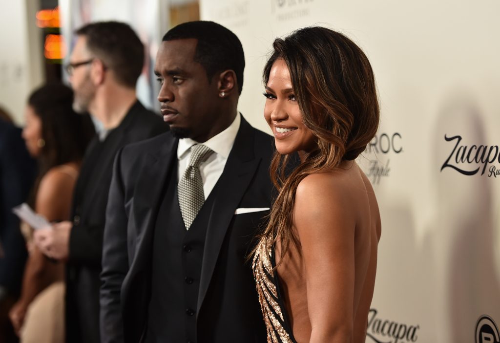 Cassie with Diddy