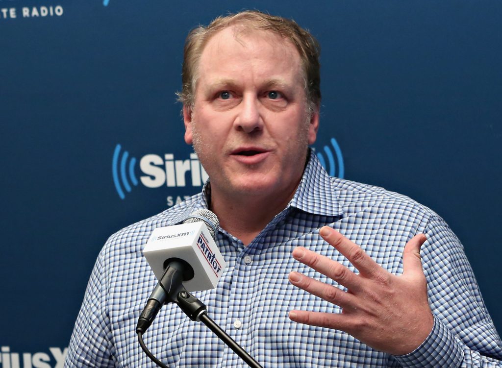 Curt Schilling at the Mic