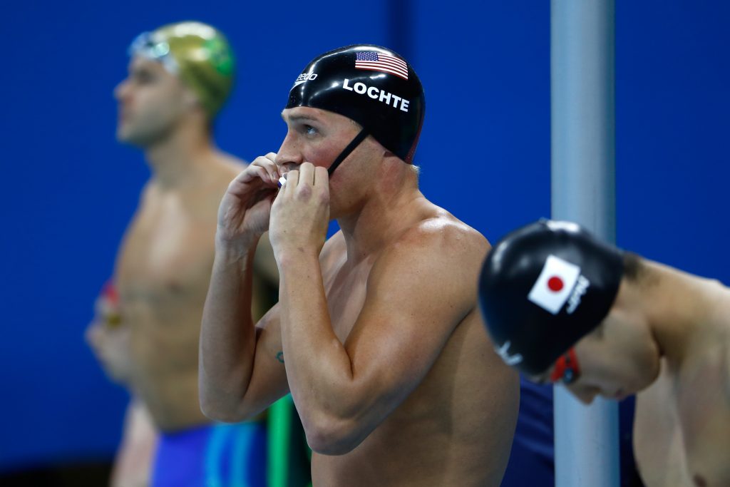 Ryan Lochte at the Pool
