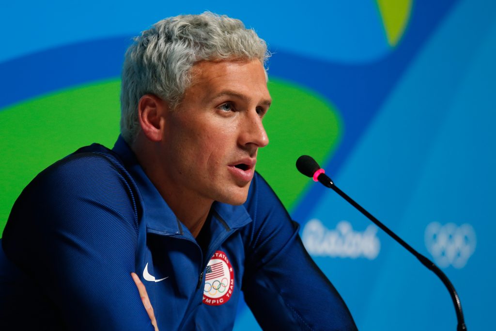 Ryan Lochte Rio Olympics Photo