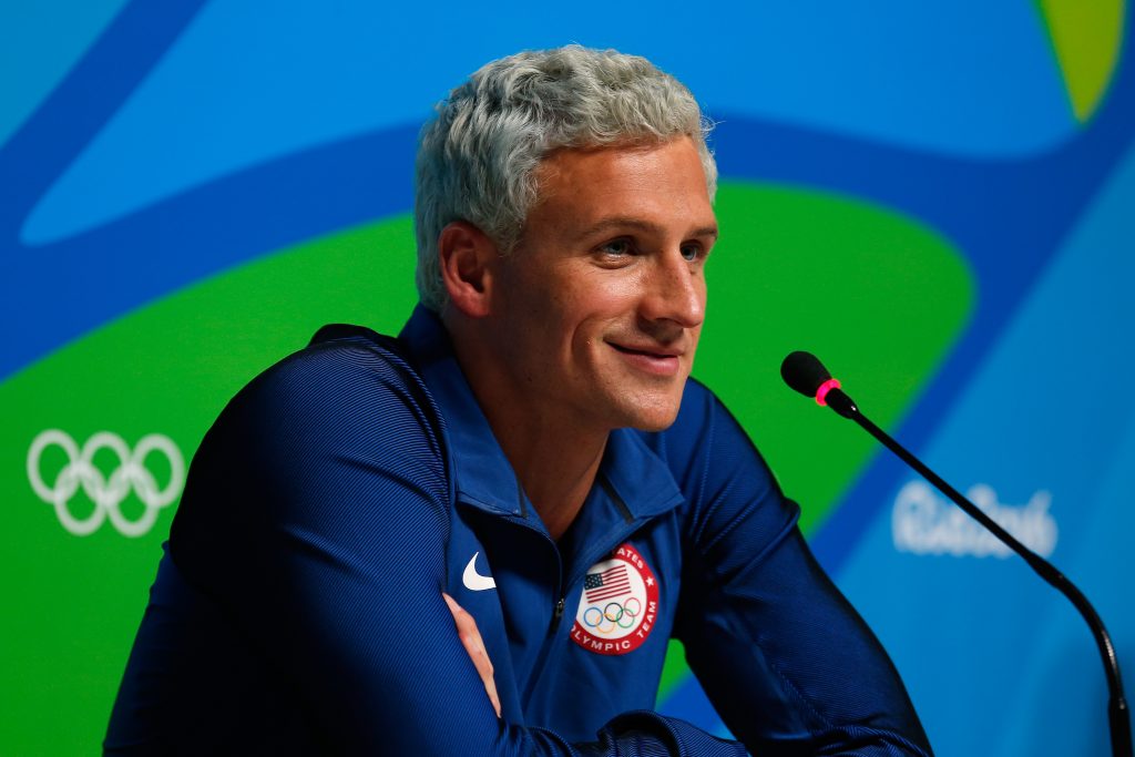 Ryan Lochte Smirk Photo