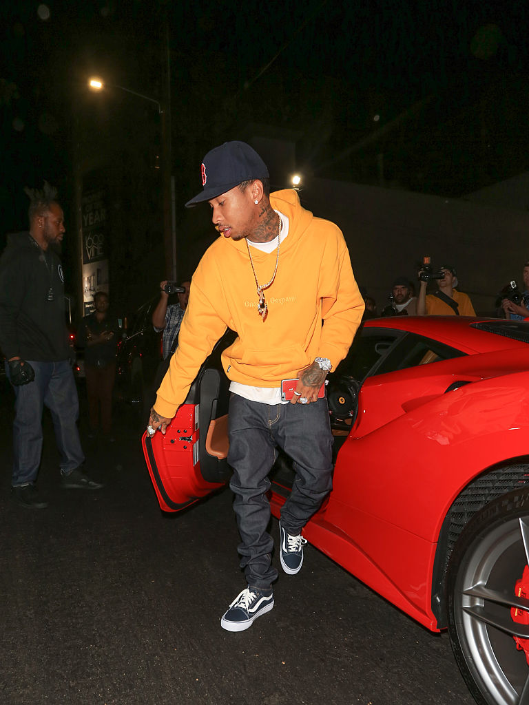 Tyga Sighted In Hollywood