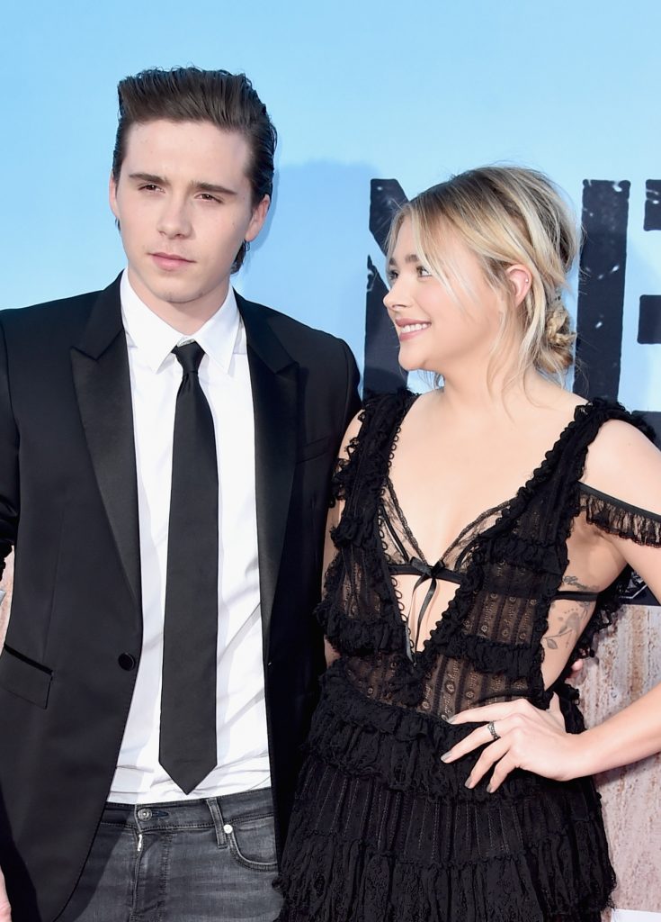 Chloe Grace Moretz with Brooklyn Beckham