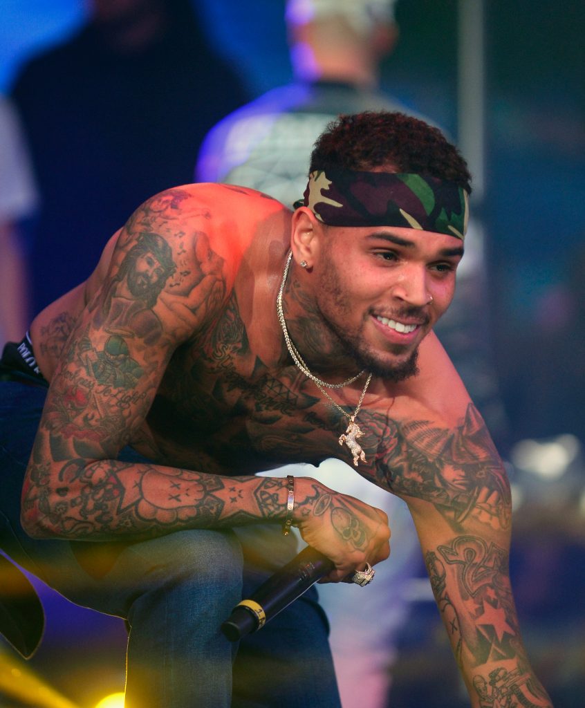 Chris Brown On New Year's Eve