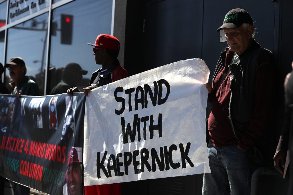 Colin Kaepernick Supporters