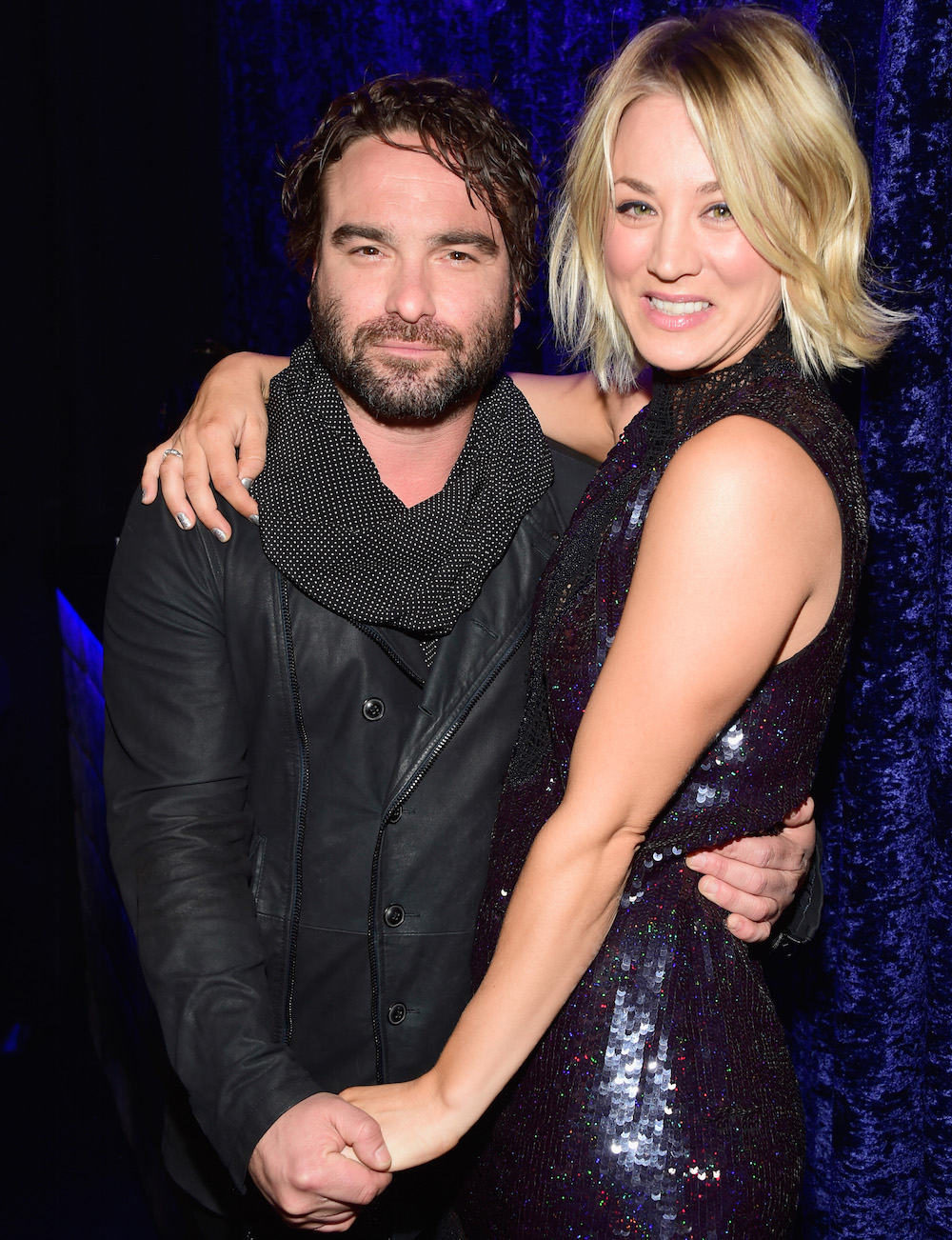 He's Especially Close with Kaley Cuoco