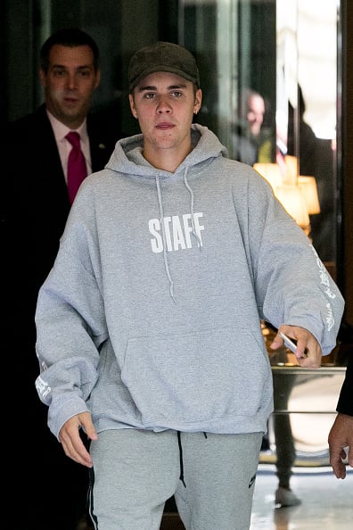Justin Bieber Keeping It Real In Paris