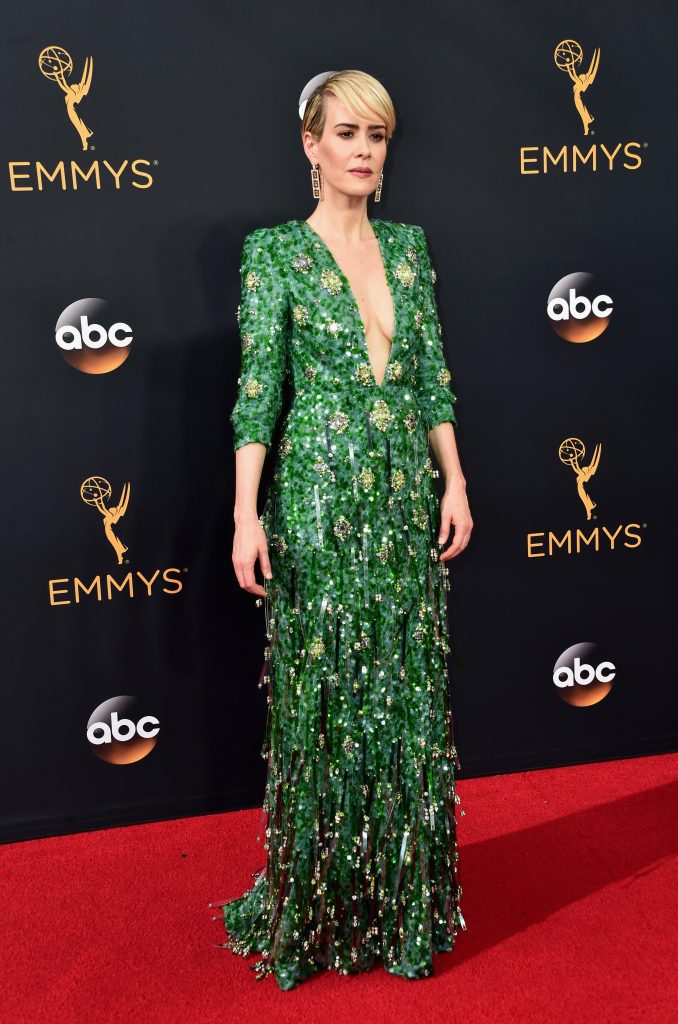 Sarah Paulson at the Emmys