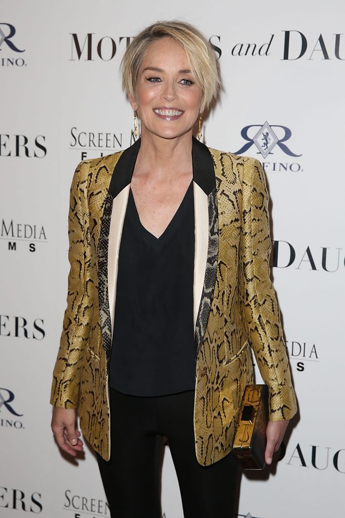 Sharon Stone on the Red Carpet