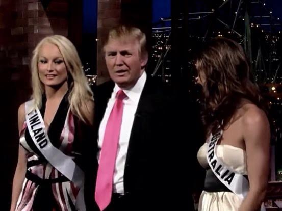 Donald Trump and Ninni Laaksonen