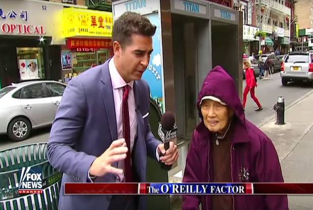 Jesse Watters in Chinatown