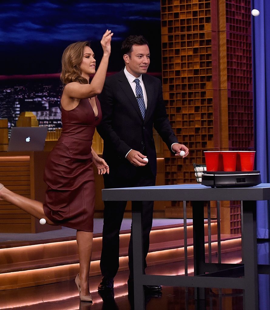 Jimmy Fallon Plays Beer Pong