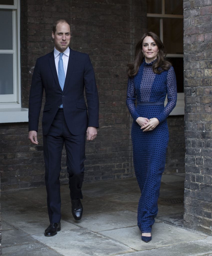 Kate Middleton with Her Husband