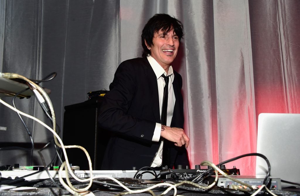 Tommy Lee Performs At Glazer Palooza and Suits and Sneakers