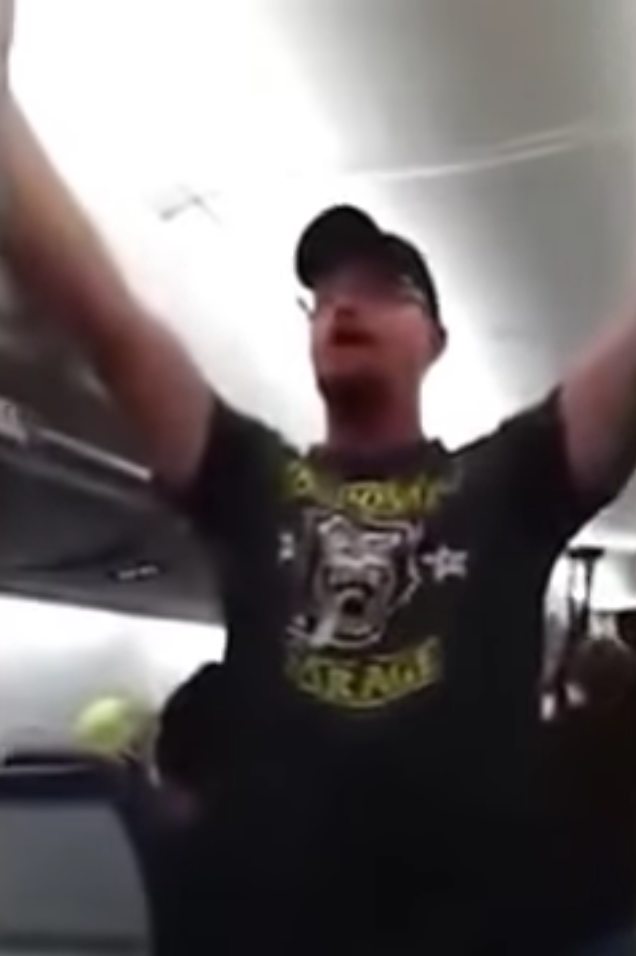 Donald Trump Fan on Delta 