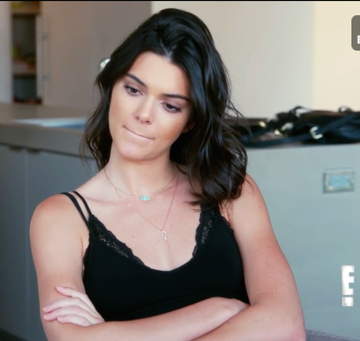 Kendall Jenner Listens to Kim